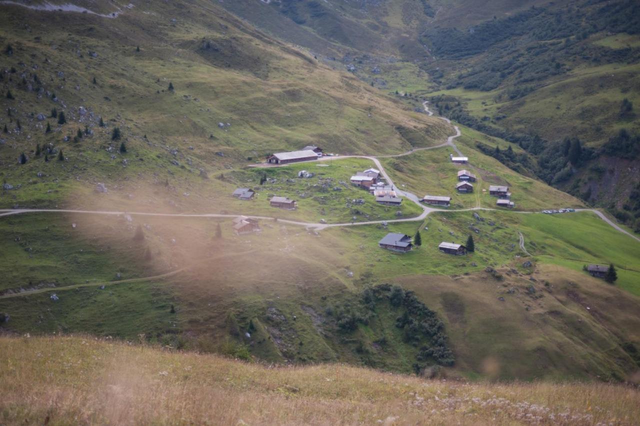 Berghaus Sulzfluh Hotel Saint Antonien Exterior photo